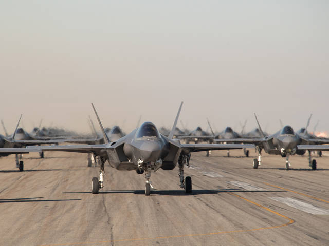 Caza de Combate Furtivo F-35 (USAF)