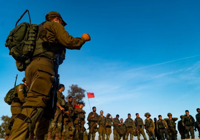 Ejercicios de entrenamiento de la Brigada FDI Kfir. (Crédito de la foto: FDI SPOKESMAN'S UNIT)