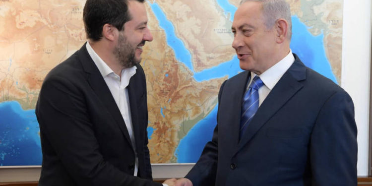Netanyahu: Matteo Salvini es un “gran amigo de Israel”