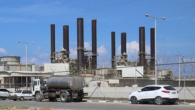 Planta de energía de Gaza (Foto: AFP)