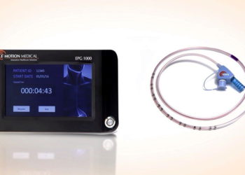 El tubo desarrollado por E-Motion Medical de Israel entrega patrones de estimulación eléctrica al esófago, imitando los movimientos de deglución (Cortesía)