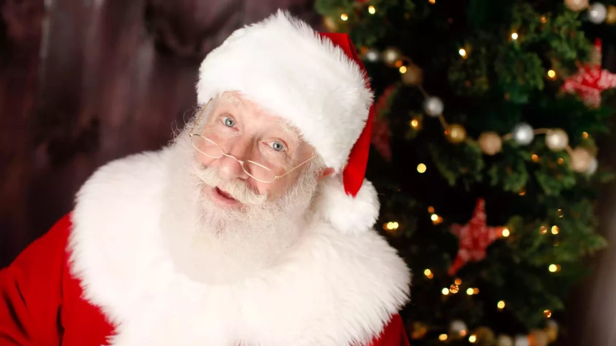 Este Papá Noel es un judío ortodoxo