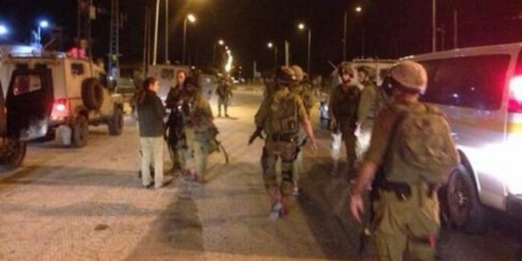 Sitio de ataque de tiro en el cruce de Tapuah. . (Crédito de la foto: IDF SPOKESMAN'S OFFICE)