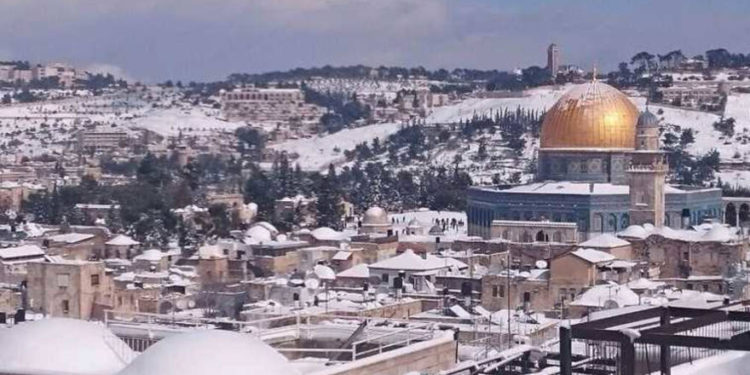 Israel se prepara para el clima invernal y posible nieve en Jerusalem