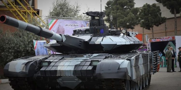 El tanque iraní de Karrar. (Crédito de la foto: WIKIMEDIA)