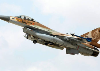 IAF F-16 jet despegando del aeropuerto de Ovda (foto de archivo) (Foto: EPA)