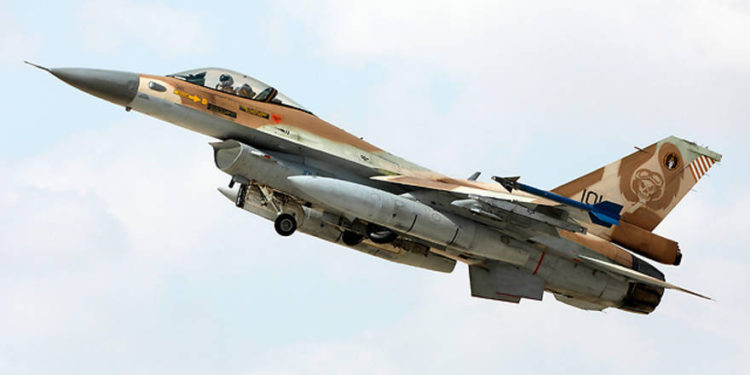 IAF F-16 jet despegando del aeropuerto de Ovda (foto de archivo) (Foto: EPA)