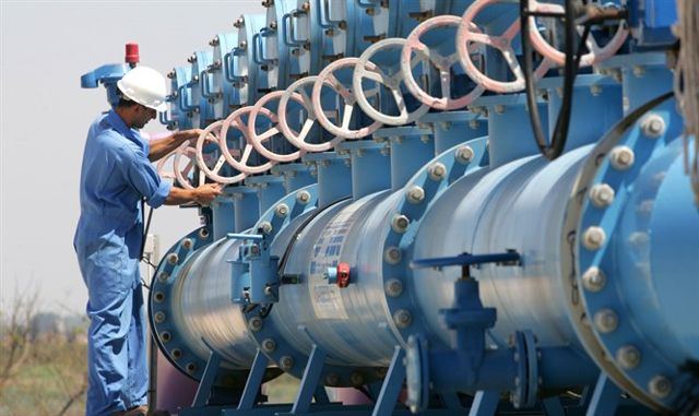 Planta de filtración de agua Eshkol en el norte de Israel, que forma parte de National Water Carrier