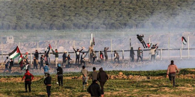 Aproximadamente 6000 árabes de Gaza intentan infiltrarse a Israel