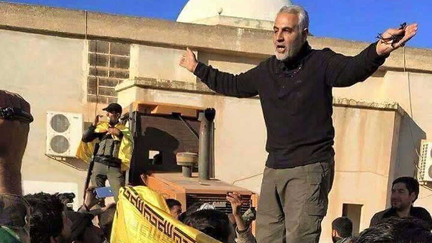 General iraní Qassem Soleimani en Idlib, Siria