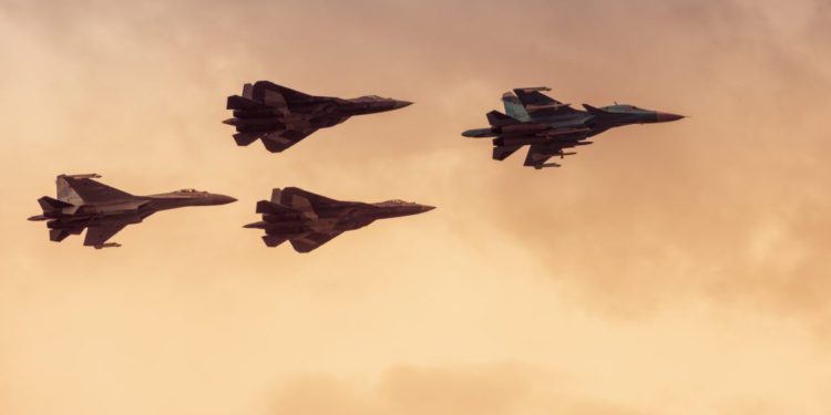Rusia intercepta avión de Estados Unidos frente a la costa de Siria