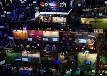Una vista de la conferencia de Cybertech 2019 de Israel. Crédito: Noa Amouyal.