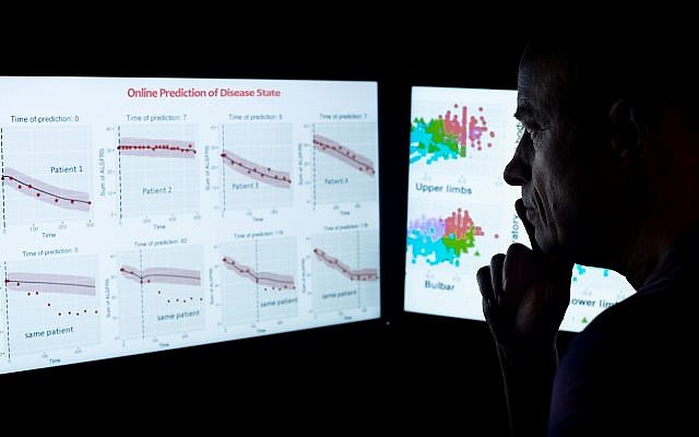 El Prof. Boaz Lerner de la Universidad Ben-Gurion del Negev ha desarrollado un software basado en IA para monitorear y predecir la progresión de las enfermedades neurodegenerativas. (Dani Machlis)