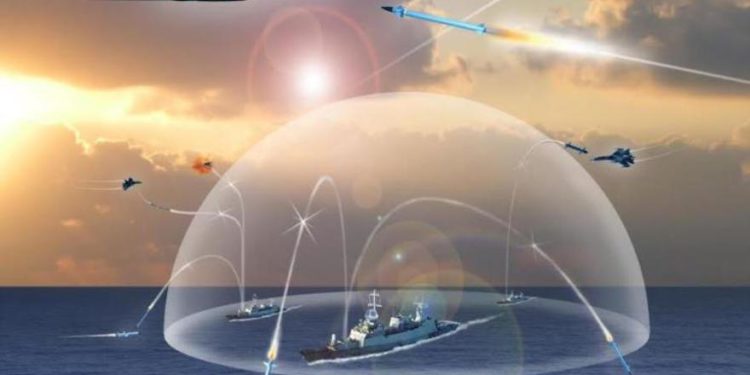 Sistema ilustrativo de Barak 8. (Crédito de la foto: ISRAEL AEROSPACE INDUSTRIES)