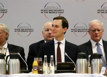 Conferencia de kushner en varsovia Reuters