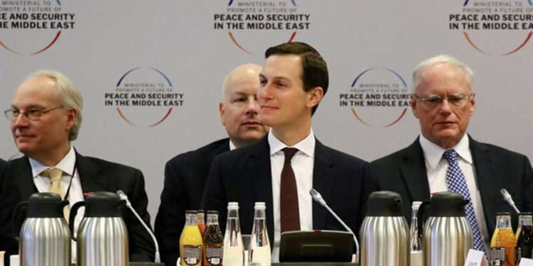 Conferencia de kushner en varsovia Reuters