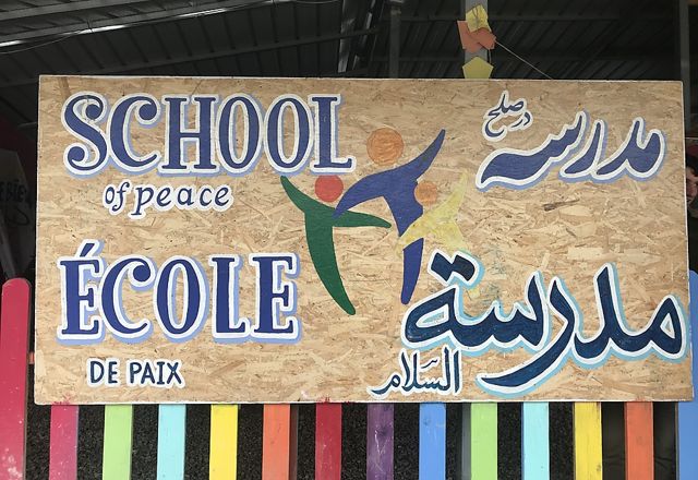 Escuela de la Paz en Grecia.