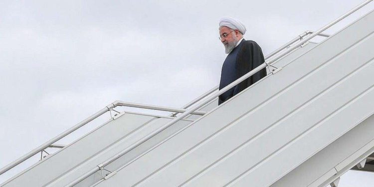 Rouhani llega a Irak para la primera visita oficial