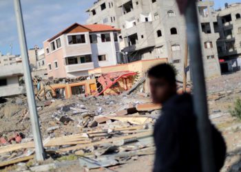 La mañana después de los ataques de represalia de las FDI a Hamas en la Franja de Gaza