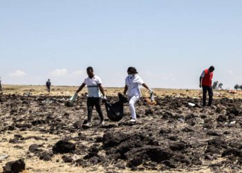 Israelí que estuvo en el mismo avión etíope hace días, dijo que fallaba el motor