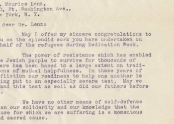 Carta de 1939 de Einstein que llama a la solidaridad judía vendida por más de $ 134,000