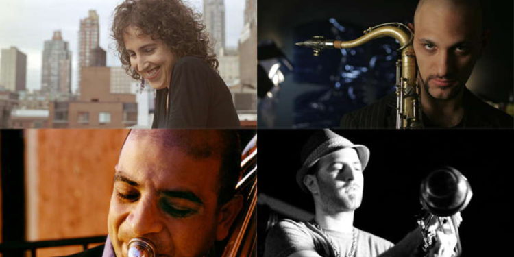 En el sentido de las agujas del reloj, desde la parte superior izquierda: Anat Fort, Eli Degibri, Avishai Cohen, Rafi Malkiel.
Arne Reimer / cortesía del artista / Orit Pnini / cortesía del artista