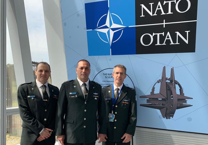 Subjefe de Estado Mayor de las FDI, General de División Eyal Zamir se reunió con líderes militares de la OTAN y otros funcionarios de la OTAN en Bruselas (Crédito: FDI)