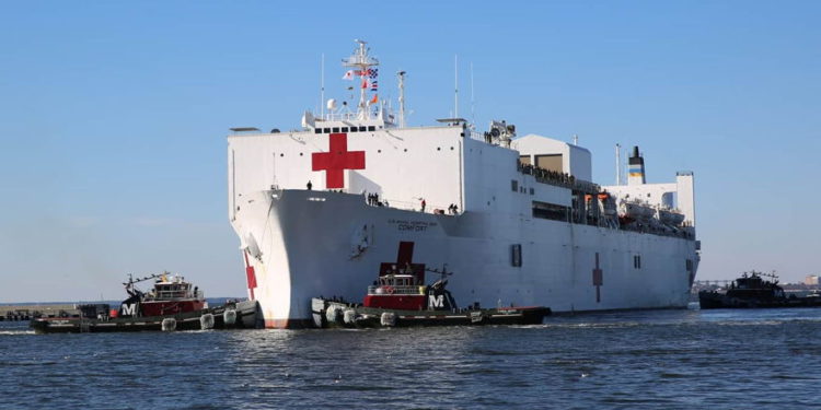 EE. UU. desplegará buque hospital en Latinoamérica en respuesta a la crisis de Venezuela