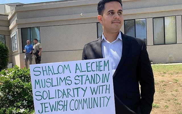 Una foto de Lori Gilbert-Kaye en el Jabad de Poway, California, 3 de mayo de 2019. (Gabrielle Birkner / JTA)