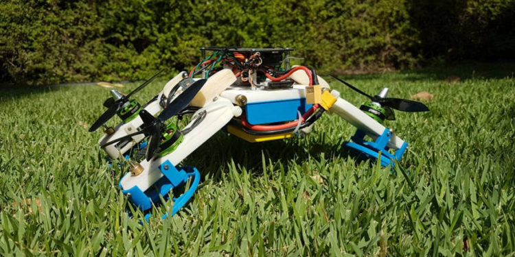 Investigadores de la Universidad Ben Gurión desarrollan robot híbrido de vuelo - conducción