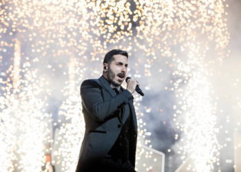 Kobi Marimi de Israel en los ensayos de Eurovisión en Tel Aviv. Foto de Andres Putting a través de la web oficial de Eurovisión.