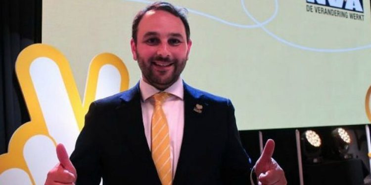 Michael Freilich, ex editor en jefe de una revista judía en Amberes, fue elegido para el parlamento federal belga el 26 de mayo de 2019. Foto: EJP.