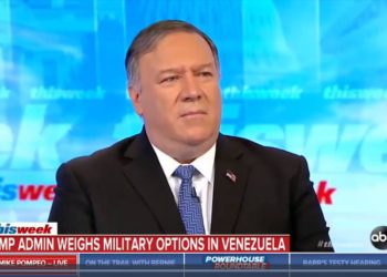 Estados Unidos considera intervención militar en Venezuela “en última instancia”, dice Pompeo