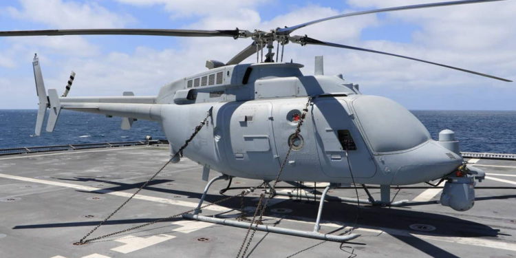 Japón considera la posibilidad de adquirir helicópteros no tripulados MQ-8C Fire Scout