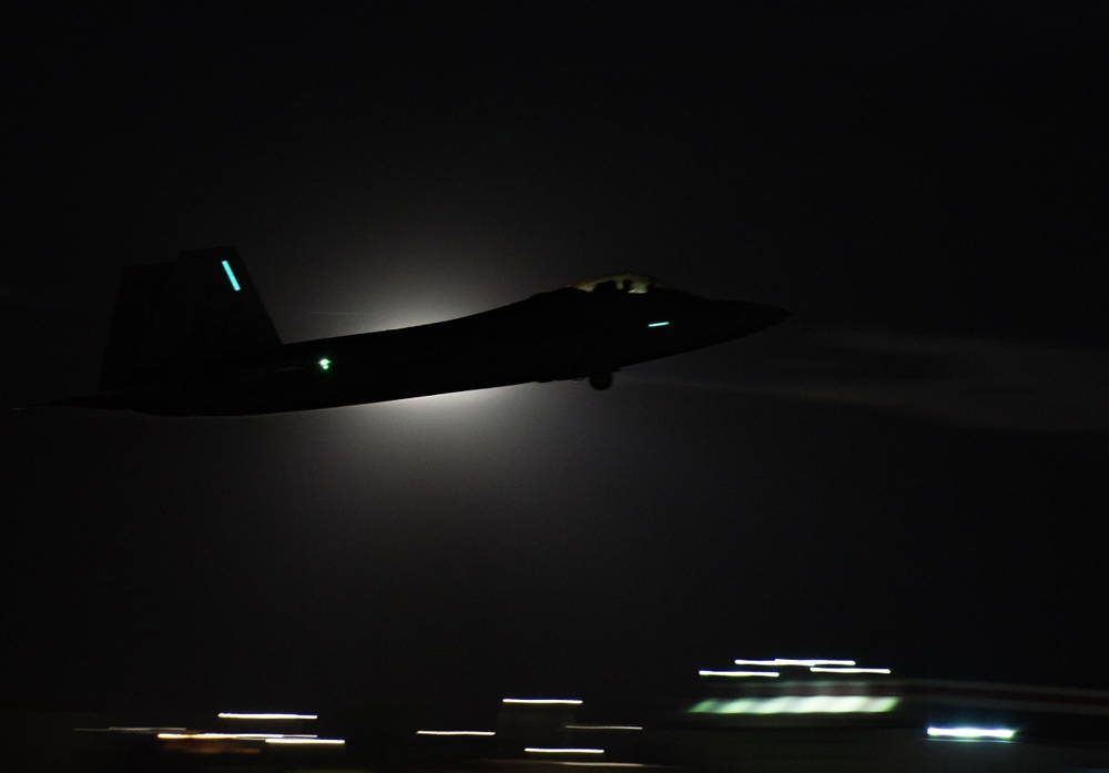 USAF publica un video de las operaciones nocturnas en el ejercicio de Red Flag