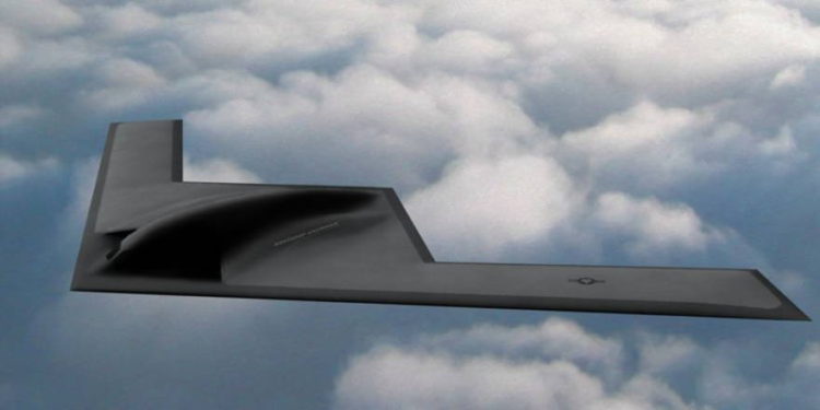 Fuerza Aérea de EE.UU. construye el primer bombardero B-21 'Test' Stealth Bomber