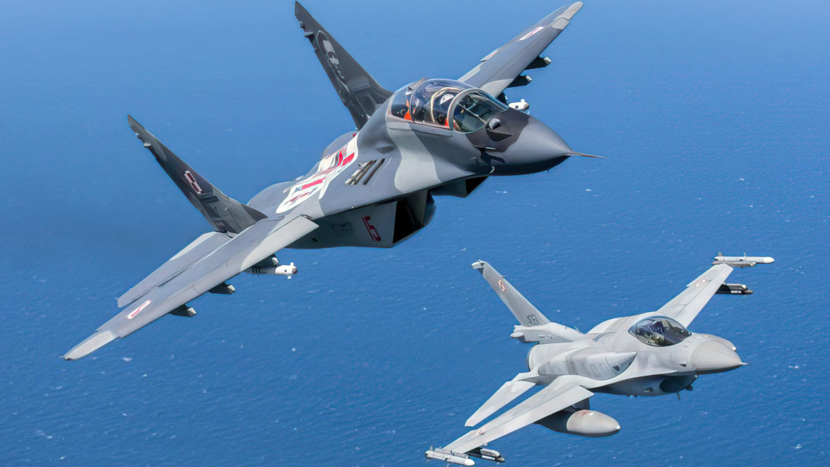F-16 vs MiG-29 ¿Quién vencerá en un enfrentamiento aéreo?