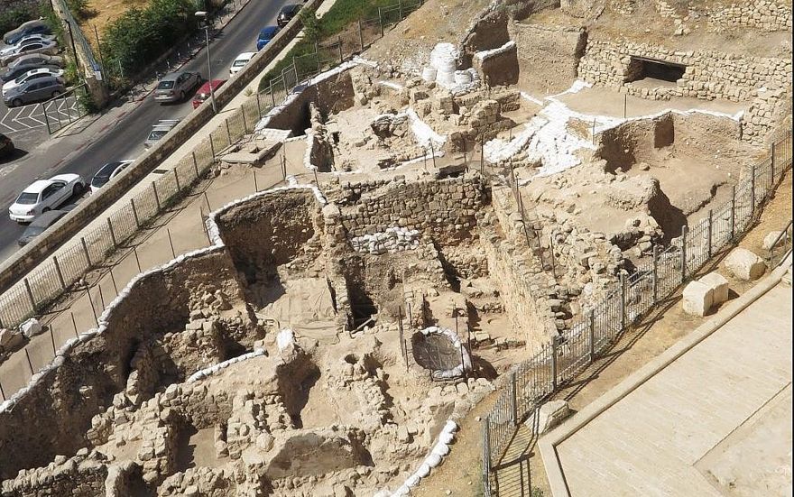 Las excavaciones arqueológicas de Mount Zion realizadas por la Universidad de Carolina del Norte, Charlotte, en cooperación con el Ashkelon Academic College, en el Parque Nacional de los Muros de Jerusalén, 2019. (Regina Winters)