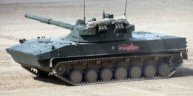 Rusia afirma que su "tanque ligero" será mejor que el de Estados Unidos