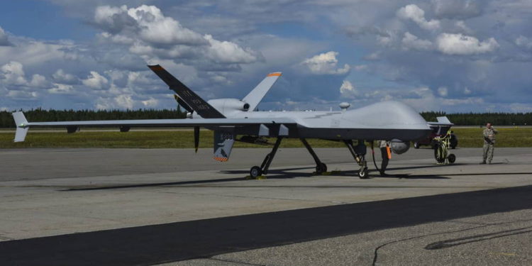 Aviones MQ-9 participaron en Red Flag Alaska por primera vez