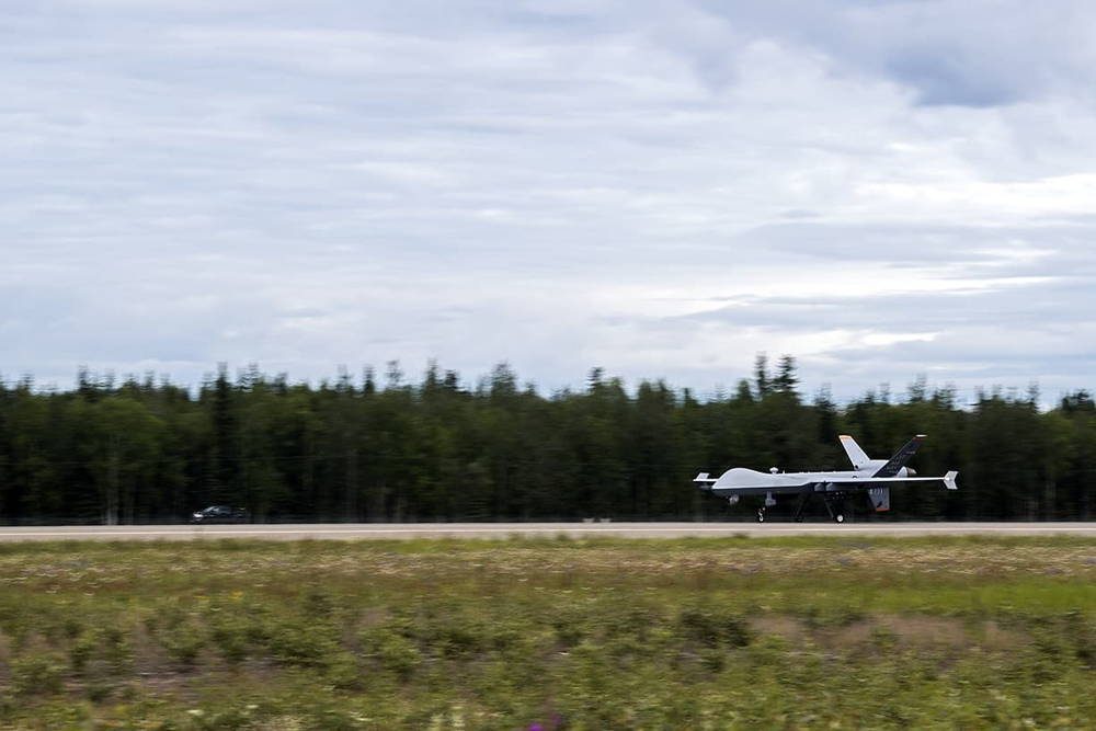 Aviones MQ-9 participaron en Red Flag Alaska por primera vez