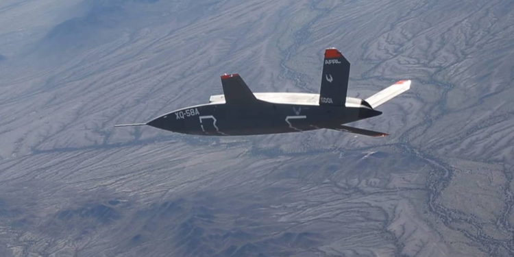 Fuerza Aérea de EE.UU. podría adquirir flota de drones furtivos XQ-58A Valkyrie