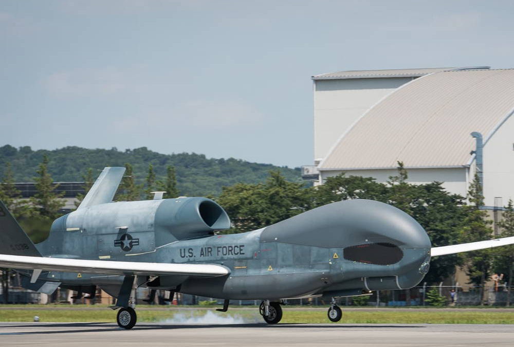 Fuerza Aérea de los EE.UU. desplegó un escuadrón de RQ-4 Global Hawks en Japón