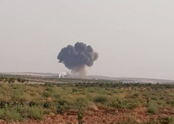 Sukhoi Su-22 del régimen sirio es derribado cuando atacaba Idlib