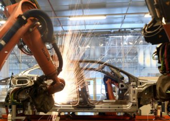 Planta de Volkswagen en Emden (la fábrica no puede usar los sistemas de Siemens). (Crédito de la foto: FABIAN BIMMER / REUTERS)