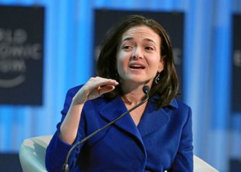 Sheryl Sandberg, directora de operaciones, Facebook. Foto: wiki commons.