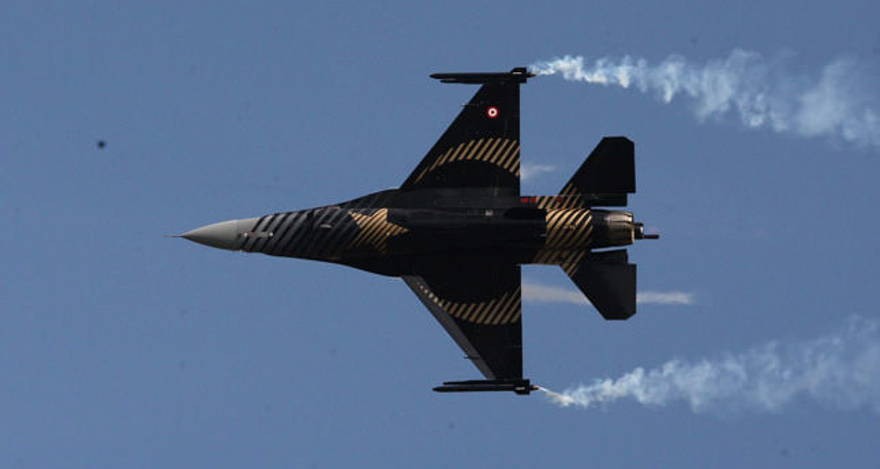 Turkish F-16 Combat Aircraft