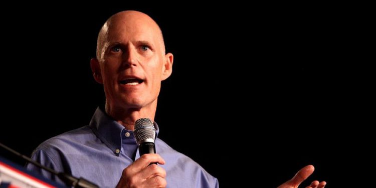 Senador Rick Scott (R-Fla). Crédito: Flickr.