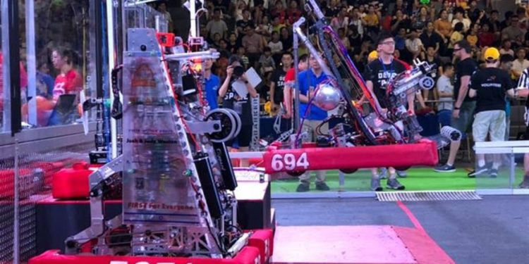 El robot ganador Crédito: relaciones públicas