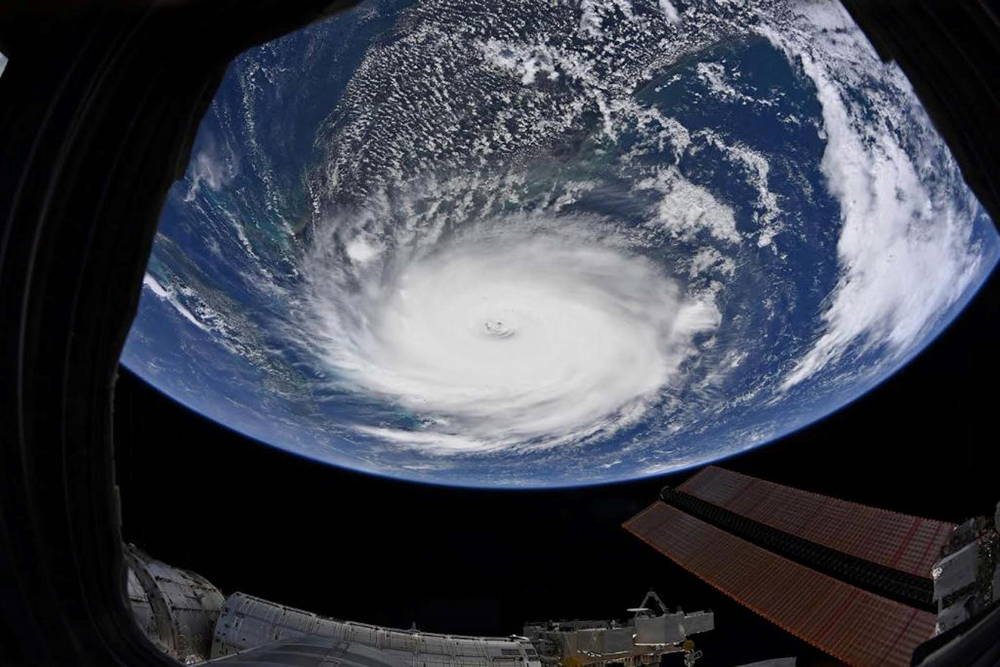 Vista desde el espacio ( Christina Koch/NASA/Handout via REUTERS)